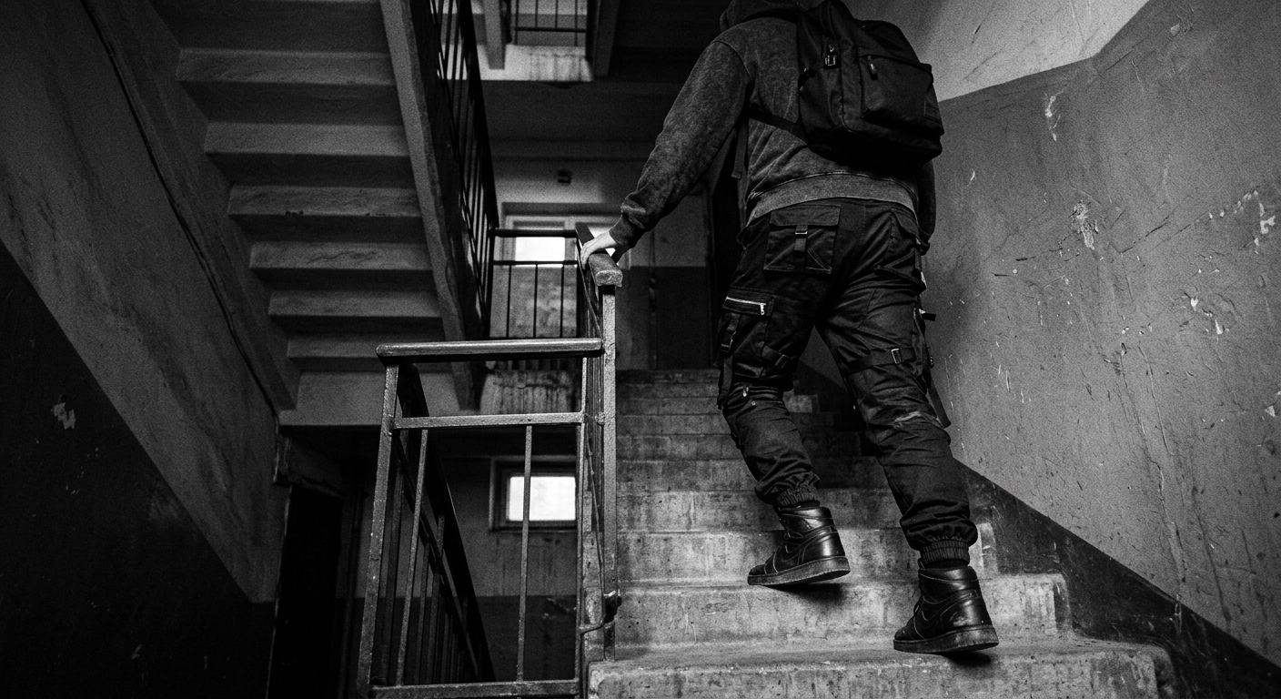 Belted Parachute Pant