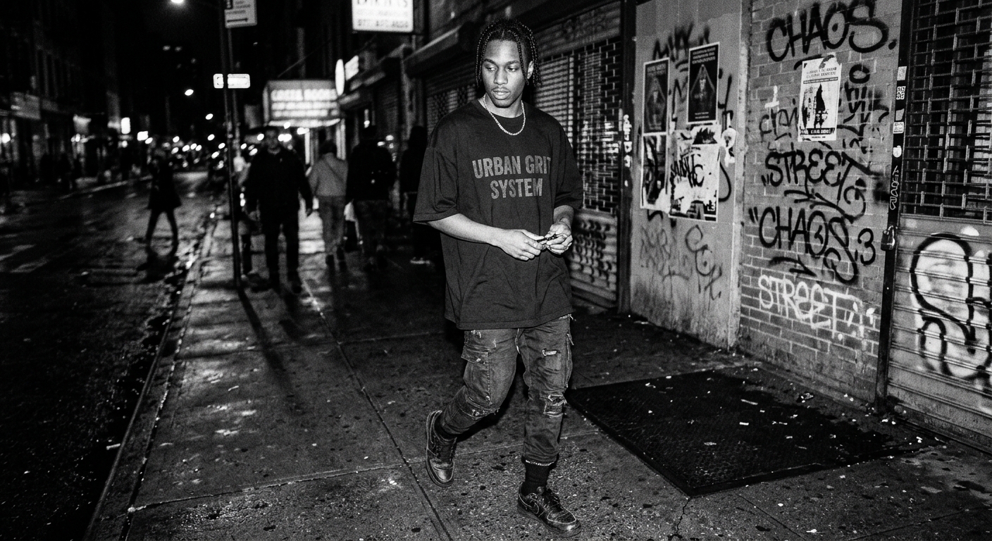 City Grid Sweatshirt